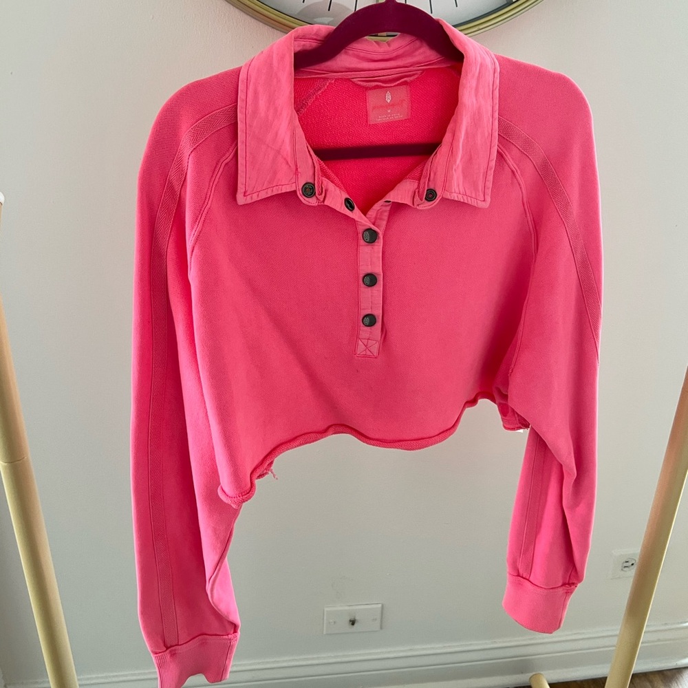 Free People Rugby Crop
